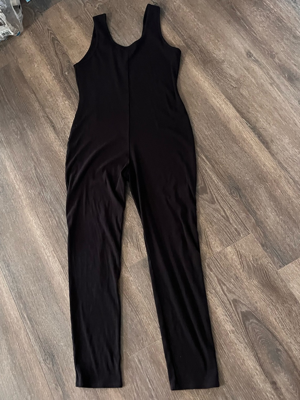 Lulu’s Black Cat Suit XL Black Jumpsuit - Picture 5 of 7